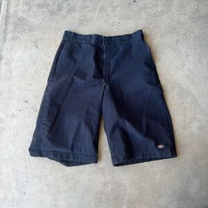 Dickies striped Work Shorts flat front mens size 36